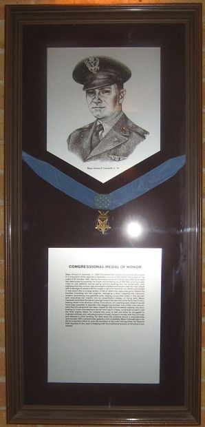 MAJOR HORACE SEAVER CARSWELL, JR. MEDAL OF HONOR MEMORIAL PLAQUE