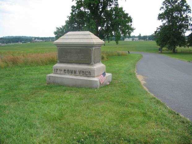17TH CONNECTICUT INFANTRY VOLUNTEERS WAR MEMORIAL