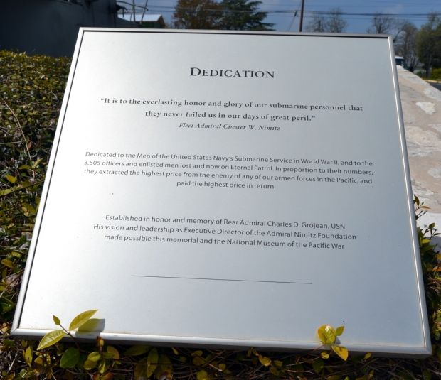 FAIRWATER OF USS PINTADO (SS-387) WAR MEMORIAL PLAQUE C