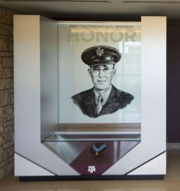 FIRST LIEUTENANT ELI L. WHITELEY MEDAL OF HONOR MEMORIAL PLAQUE