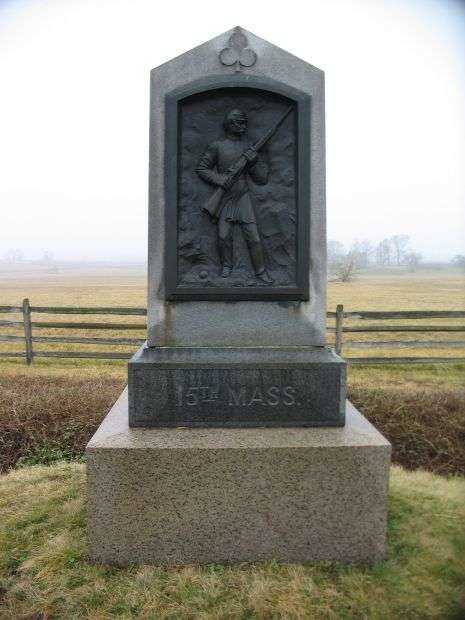 15TH MASSACHUSETTS INFANTRY WAR MEMORIAL