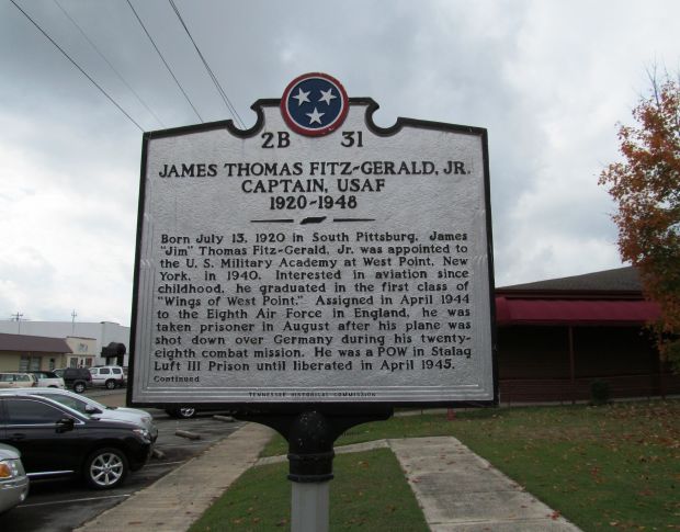 JAMES THOMAS FITZ-GERALD, JR. MEMORIAL MARKER