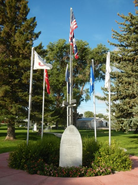 LAKE GUERNSEY POST NO. 4471 WORLD WAR II MEMORIAL