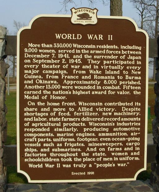 WORLD WAR II MEMORIAL MARKER OF LOMIRA