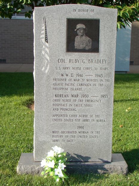 COL. RUBY G. BRADLEY WAR MEMORIAL