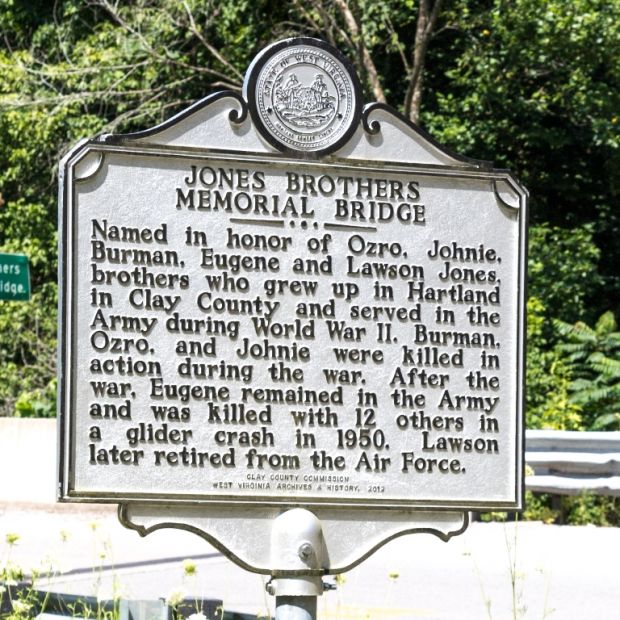 JONES BROTHERS MEMORIAL BRIDGE MARKER
