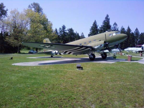 DOUGLAS TC-47D SKYTRAIN MEMORIAL AIRCRAFT