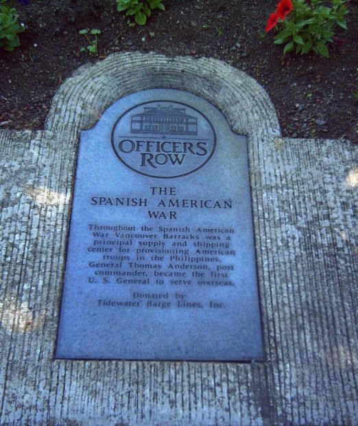 OFFICERS ROW MEMORIAL TABLET A
