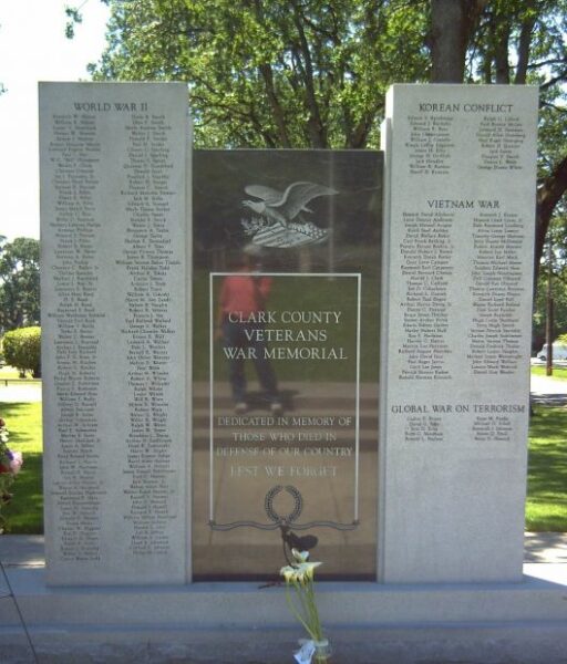 CLARK COUNTY VETERANS WAR MEMORIAL