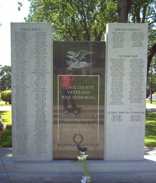 CLARK COUNTY VETERANS WAR MEMORIAL