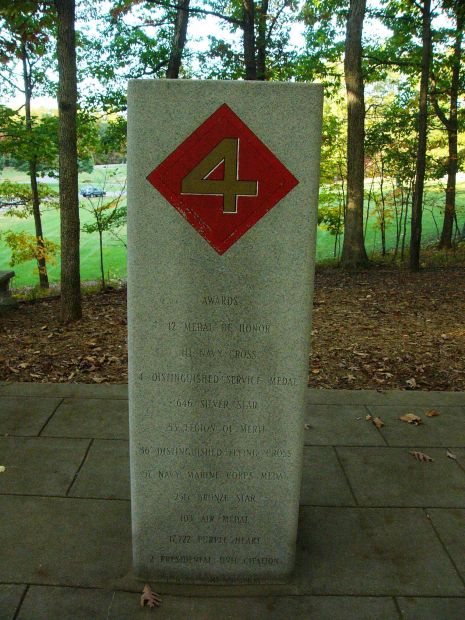FOURTH MARINE DIVISION ASSOCIATION MEMORIAL SIDE D