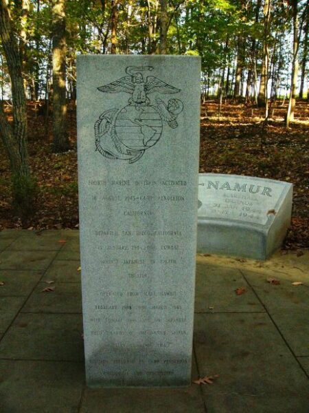 FOURTH MARINE DIVISION ASSOCIATION MEMORIAL SIDE C