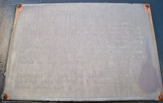 TIDEWATER CHAPTER U.S. SUBMARINE VETERANS WW II MEMORIAL PLAQUE B