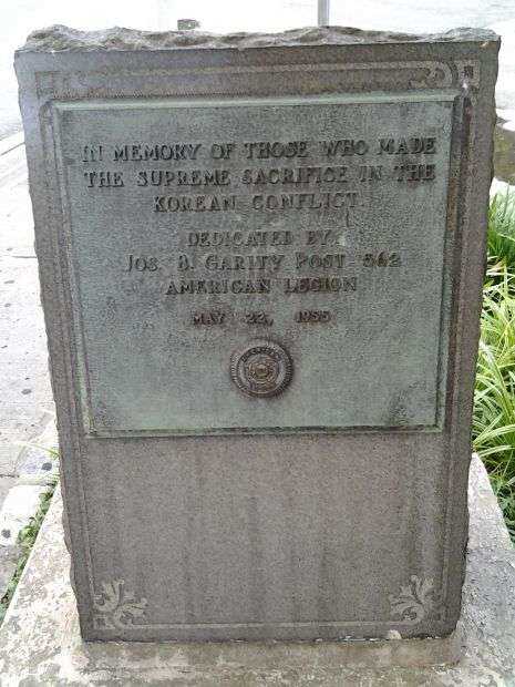 JOS. B. GARITY POST 562 KOREAN WAR MEMORIAL