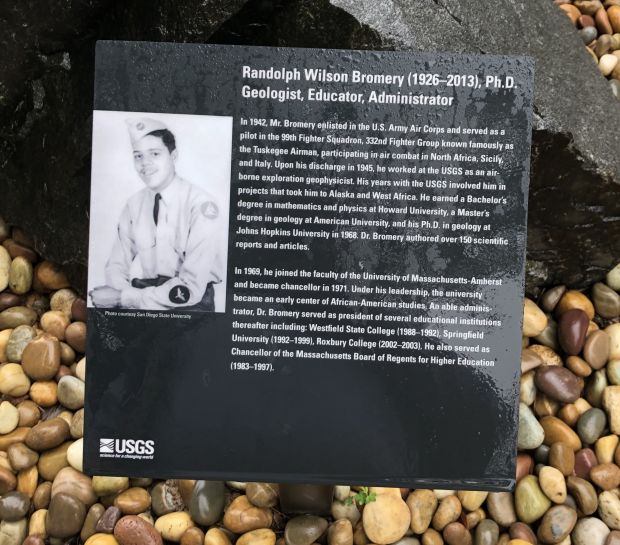 RANDOLPH WILSON BROMERY (1926-2013) PH.D. MEMORIAL PLAQUE