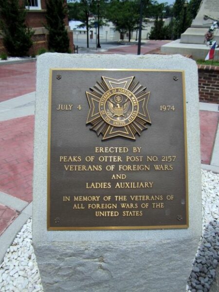 V.F.W. POST 2157 WAR MEMORIAL