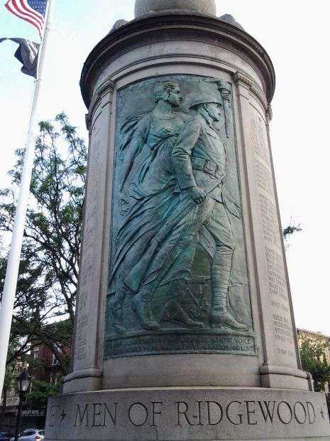 RIDGEWOOD WORLD WAR I MEMORIAL PANEL A