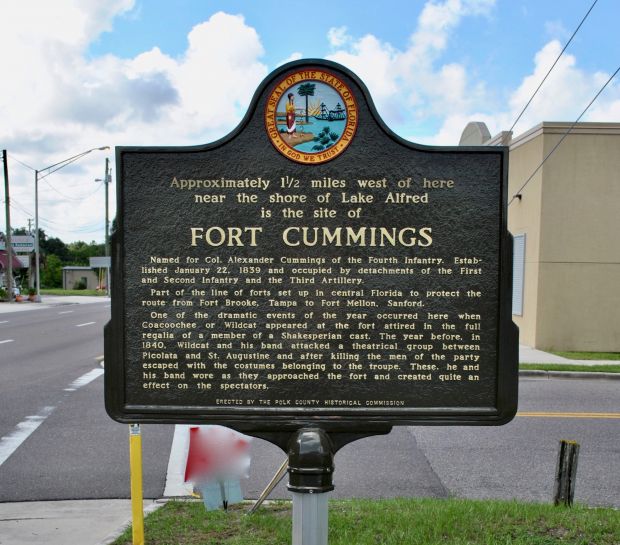 FORT CUMMINGS WAR MEMORIAL MARKER