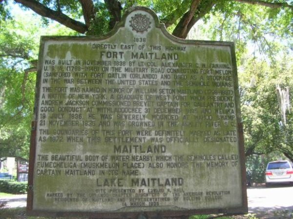FORT MAITLAND WAR MEMORIAL MARKER