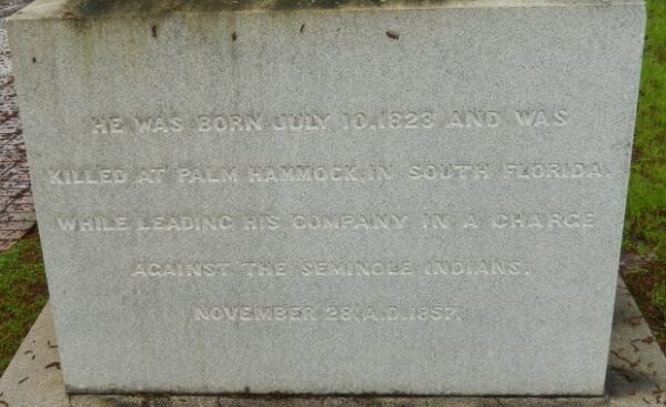 CAPT. JOHN PARKHILL WAR MEMORIAL STONE C