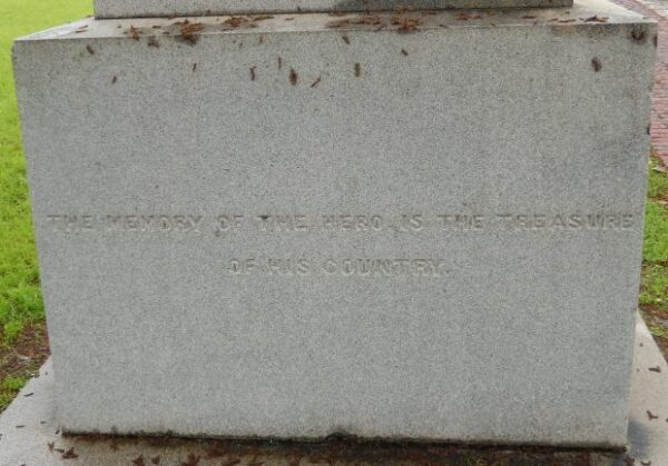 CAPT. JOHN PARKHILL WAR MEMORIAL STONE B