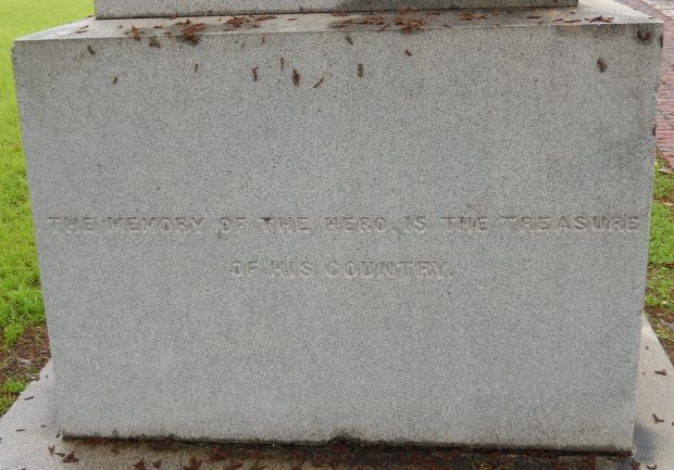 CAPT. JOHN PARKHILL WAR MEMORIAL STONE B