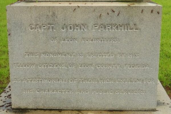 CAPT. JOHN PARKHILL WAR MEMORIAL STONE A