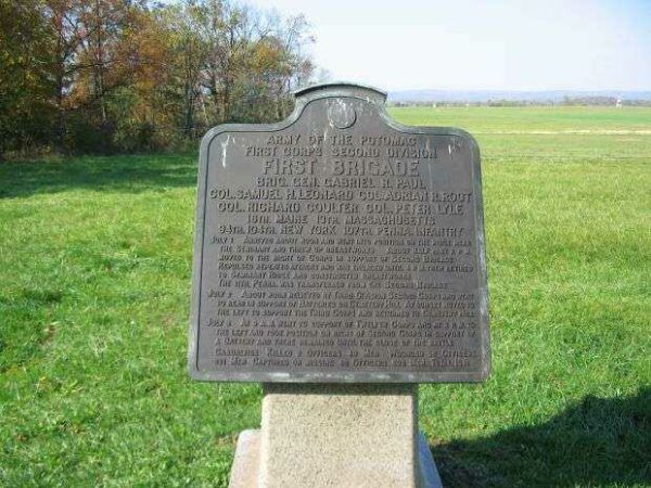 FIRST BRIGADE SECOND DIVISION FIRST CORPS WAR MEMORIAL