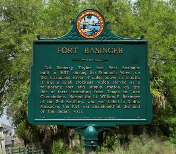 FORT BASINGER WAR MEMORIAL MARKER