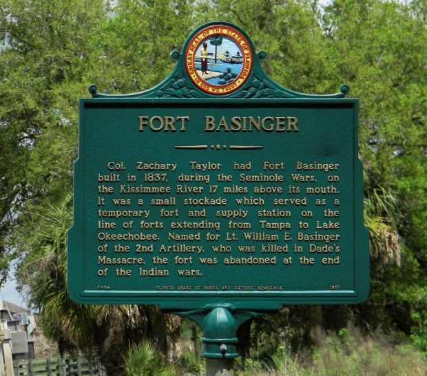 FORT BASINGER WAR MEMORIAL MARKER