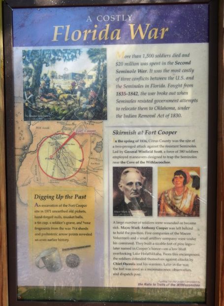 A COSTLY FLORIDA WAR MEMORIAL PANEL