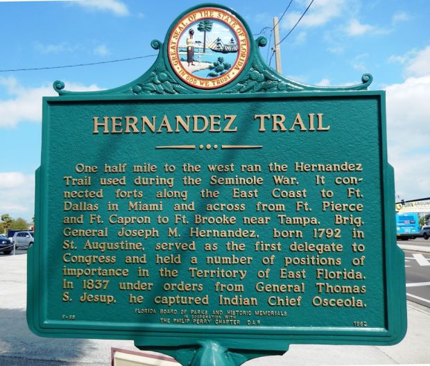 HERNANDEZ TRAIL MEMORIAL MARKER