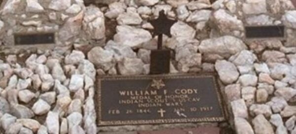 WILLIAM F CODY MEDAL OF HONOR WAR MEMORIAL GRAVESTONE