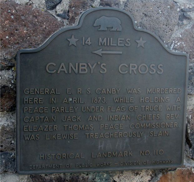 CANBY’S CROSS WAR MEMORIAL PLAQUE