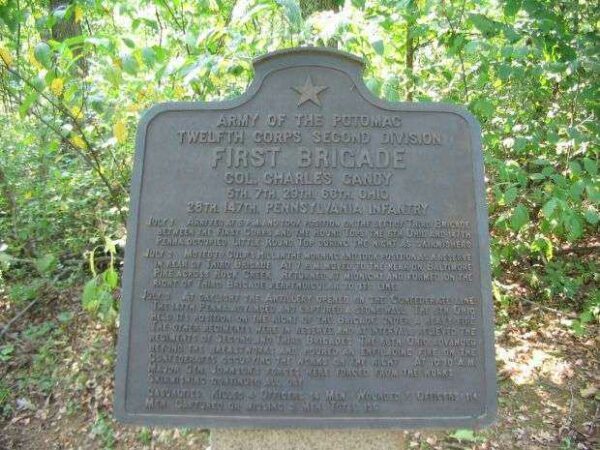 FIRST BRIGADE SECOND DIVISION TWELFTH CORPS WAR MEMORIAL
