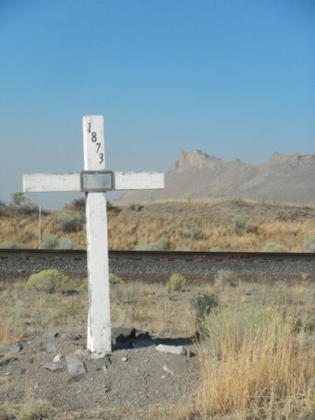TWO WARM SPRINGS INDIANS WAR MEMORIAL CROSS