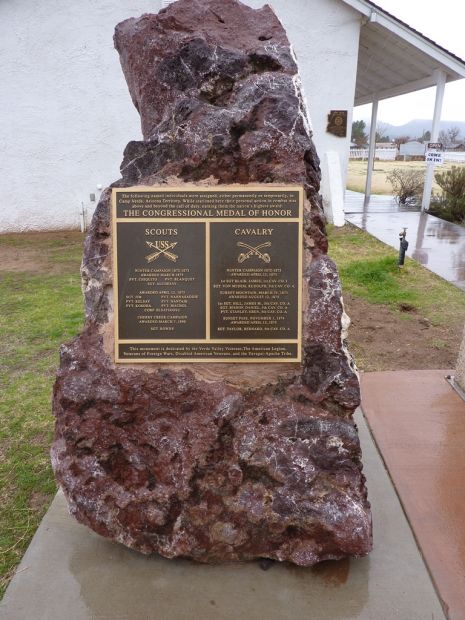 THE CONGRESSIONAL MEDAL OF HONOR APACHE CAMPAIGN MEMORIAL