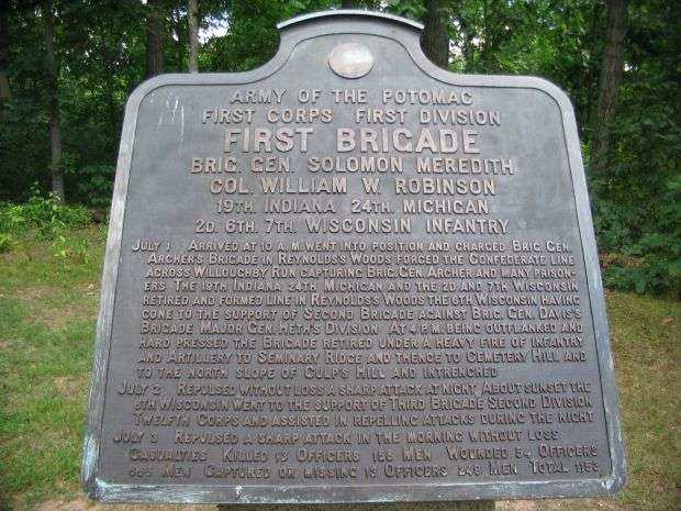 FIRST BRIGADE FIRST DIVISION FIRST CORPS WAR MEMORIAL