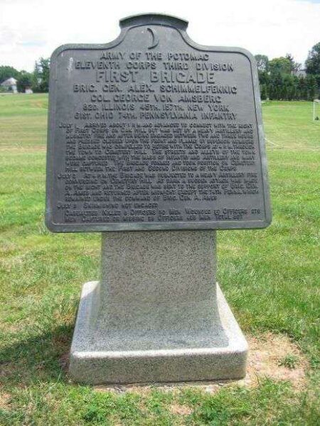 FIRST BRIGADE THIRD DIVISION ELEVENTH CORPS WAR MEMORIAL