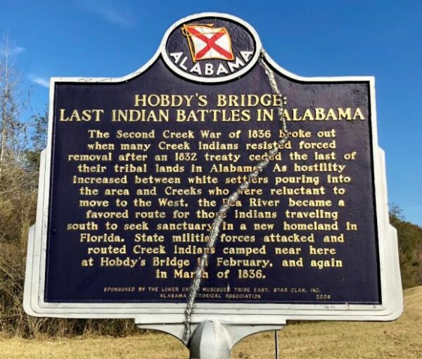 HOBDYS BRIDGE MEMORIAL MARKER