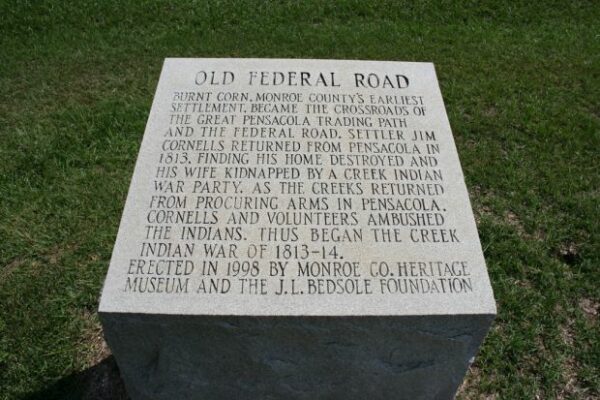 PETERMAN OLD FEDERAL ROAD MEMORIAL STONE