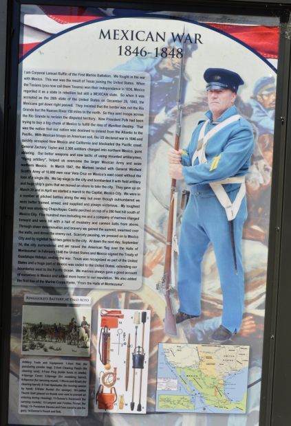 MEXICAN WAR MEMORIAL PANEL