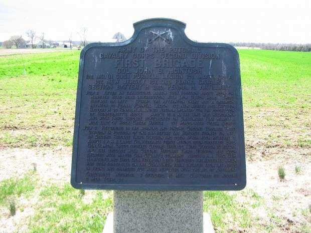 FIRST BRIGADE CAVALRY CORPS WAR MEMORIAL