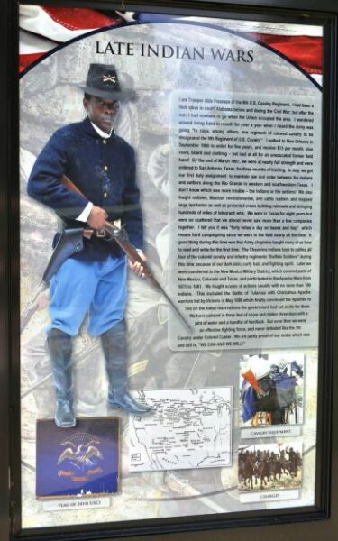 LATE INDIAN WARS MEMORIAL PANEL