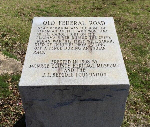 OLD FEDERAL ROAD MEMORIAL STONE