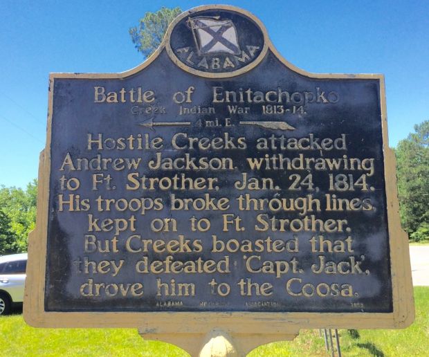 BATTLE OF ENITACHOPKO MEMORIAL MARKER