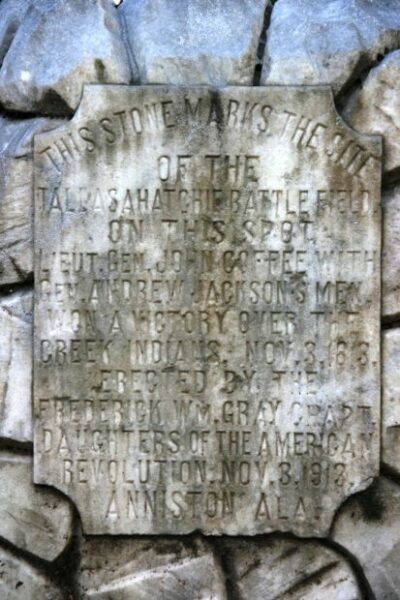 THE TALLASAHATCHIE BATTLE FIELD MEMORIAL