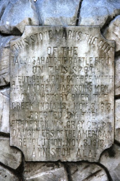 THE TALLASAHATCHIE BATTLE FIELD MEMORIAL