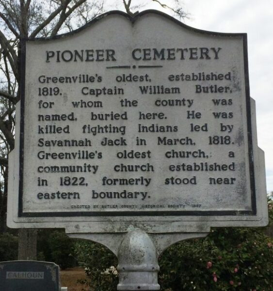 PIONEER CEMETERY MEMORIAL MARKER