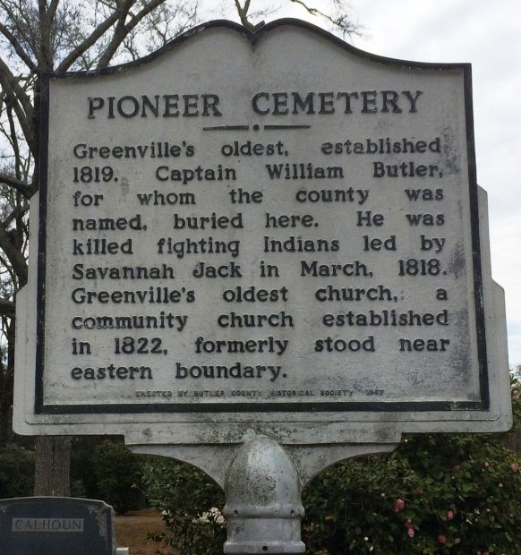 PIONEER CEMETERY MEMORIAL MARKER